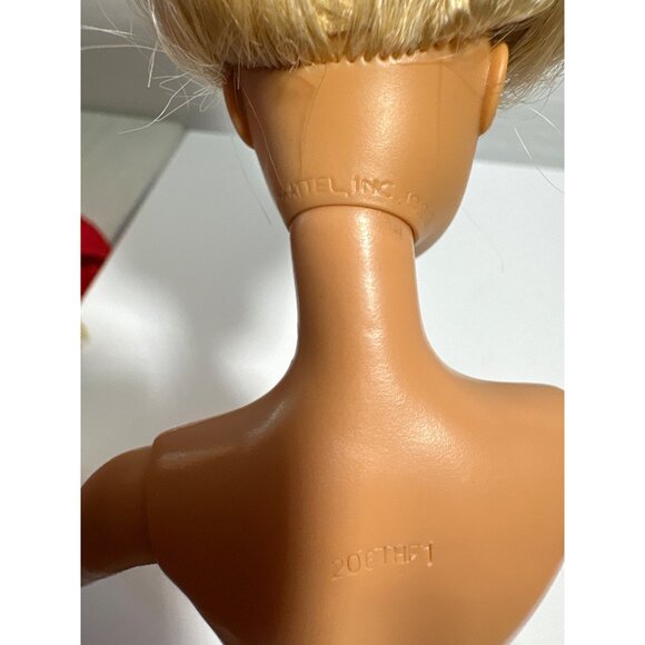 Barbie Doll With Red & Gold Evening Gown  Limited Edition Collectible 2014? - Picture 9 of 10